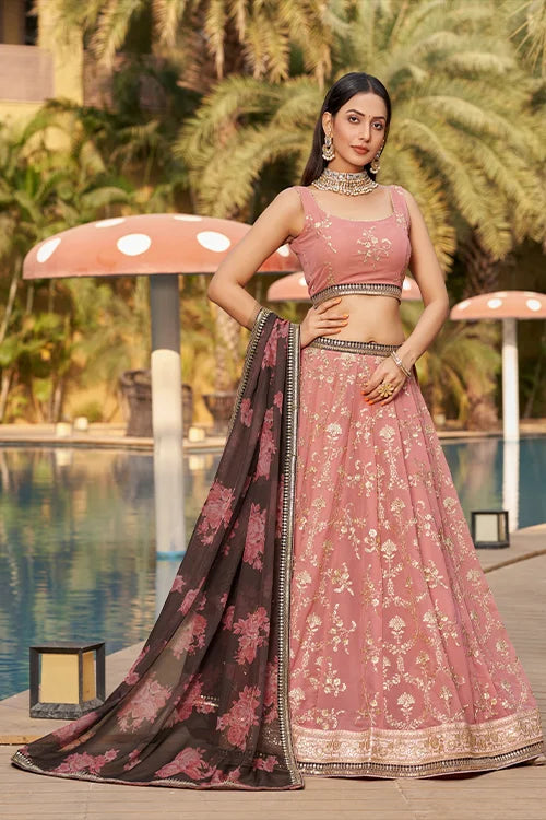 Beautifull Bridal Wedding Lehenga Choli & Dupatta
