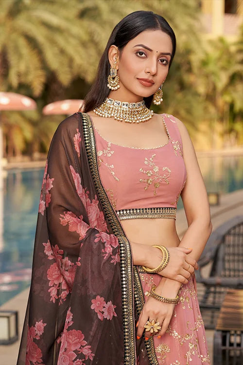 Beautifull Bridal Wedding Lehenga Choli & Dupatta