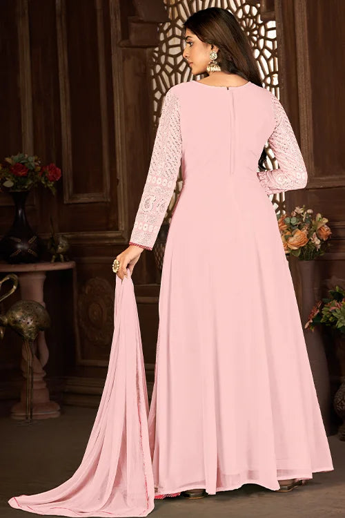 Stylish Fancy Wear Sequins Embroidered Dresses For Women's